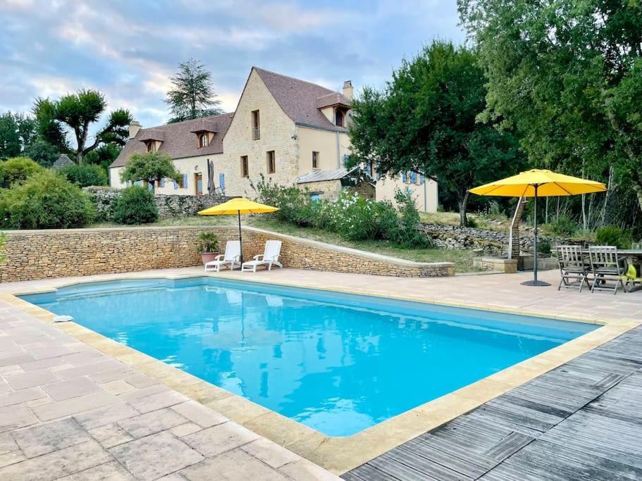 Charming 19Th Century Farmhouse With Pool Vitrac  Εξωτερικό φωτογραφία